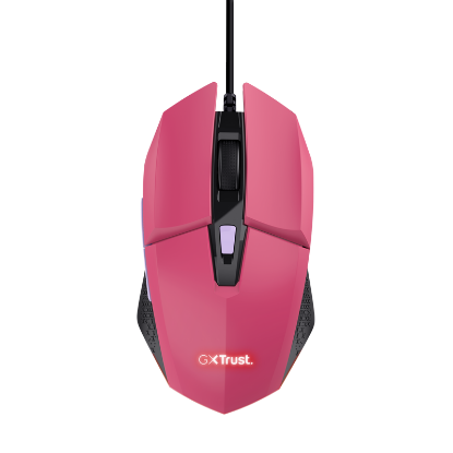 Imagine Mouse Trust GXT110W Felox cu fir,  6400 DPI, roz