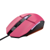 Imagine Mouse Trust GXT110W Felox cu fir,  6400 DPI, roz