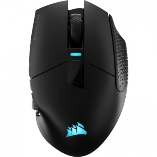 Imagine Mouse Gaming Corsair SCIMITAR ELITE WIRELESS MMO Optical cu fir, negru