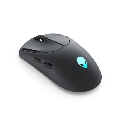 Imagine Dell Alienware Tri-Mode Wireless Gaming Mouse AW720M, Connection type: Tri-mode Wireless (2.4GHz, Bluetooth 5.1 and wired), Movement Resolution: 26000 dpi, , Magnetic Snap Charging Function, Adjustable Dots Per Inch (DPI), Wireless mode (2.4GHz), Buttons Qty: 8, Performance: 50 G maximum