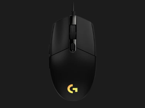 Imagine Logitech mouse cu fir G102 RGB, 6 butoane, 8000 dpi, senzor optic, USB, negru