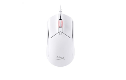 Imagine Mouse HP cu fir, HYPERX Pulsefire Haste, Pixart 3327 sensor, DPI pana la 26.000, greutate 254g, White
