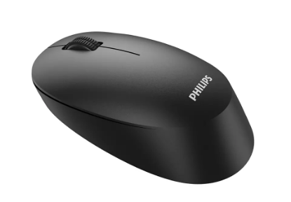 Imagine Mouse Philips SPK7307BL, wireless 2.4GHz, optic, 1600 DPI, negru