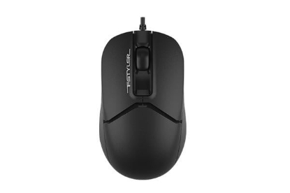 Imagine Mouse A4tech FM12 Black, cu fir, negru