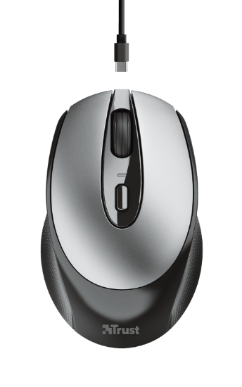 Imagine Mouse Trust Zaya, Wireless, negru