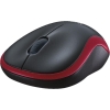 Imagine Mouse Logitech M185 Wireless, 1000 DPI, rosu