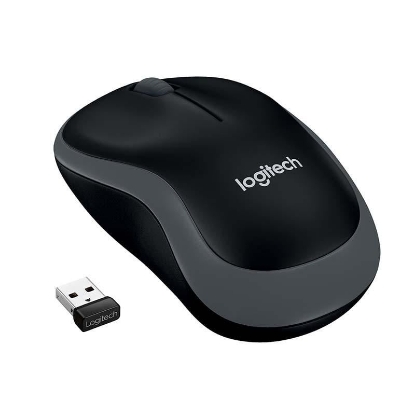 Imagine Mouse Logitech M185 Wireless, rezolutie 1000 DPI, negru