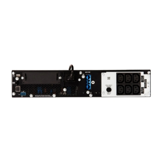 Imagine UPS NOU, Open Box, APC Smart-UPS SRT1000RMXLI, 1000VA / 1000W, On-Line, Dubla Conversie, Rackabil 2U, Network Management, Acumulatori Originali, Railkit Inclus, 2 Ani Garantie, Refurbished