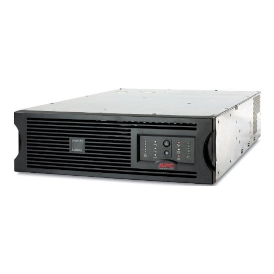 Imagine UPS APC Smart-UPS XL SUA3000RMXL3U, 3000VA / 2700W, Line-Interactive, AVR, Network Management Card, Rackabil 3U, Acumulatori Noi + 2 x Battery Pack cu Acumulatori Noi, 2 Ani Garantie