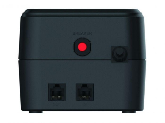Imagine Conceptronic ZEUS05E 650VA 360W UPS, Schuko x 6 (3x surge protection 3x surge protection & battery backup), RJ45 In/Out, AVR, 110 x 309 x 84 mm