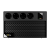 Imagine UPS nJoy Renton 650 Plus, 650VA / 360W, 4x prize Schuko conectate la baterie, fara display LCD, tensiune nominala de intrare 230V  Caracteristici Stabilizator (AVR) de tip Boost and Buck Functie auto-restart la revenirea tensiunii electrice Functie de incarcare in mod oprit Functie de pornire la