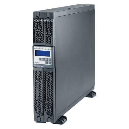 Imagine UPS Legrand Daker DK Plus 3000VA/ 2700W, tip online cu dubla conversie VFI-SS-111, forma Rack/ Tower, 230V, baterie 12V/ 9AH x 6, dimensiuni 440x88 (2U) x600mm, IP20, culoare negru