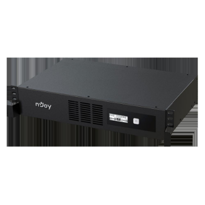 Imagine UPS nJoy Code 1000, 1000VA/600W, Frecventa: 50/60 Hz, Conectori: Intrare 1 x IEC-320 C14, Iesire 8 x IEC-320 C13, Port de comunicare: USB, Ecran LCD, AVR.