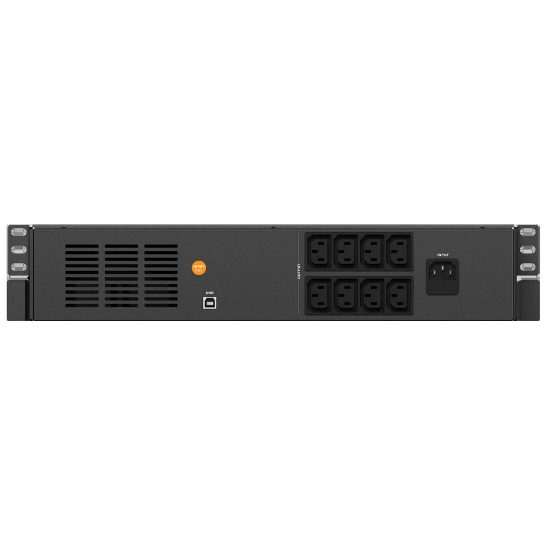 Imagine UPS nJoy Code 1000, 1000VA/600W, Frecventa: 50/60 Hz, Conectori: Intrare 1 x IEC-320 C14, Iesire 8 x IEC-320 C13, Port de comunicare: USB, Ecran LCD, AVR.