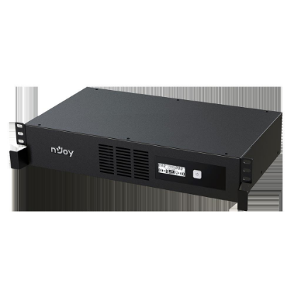 Imagine UPS nJoy Code 800, 800VA/480W, Frecventa: 50/60 Hz, Conectori: Intrare 1 x IEC-320 C14, Iesire 8 x IEC-320 C13, Port de comunicare: USB, Ecran LCD, AVR.
