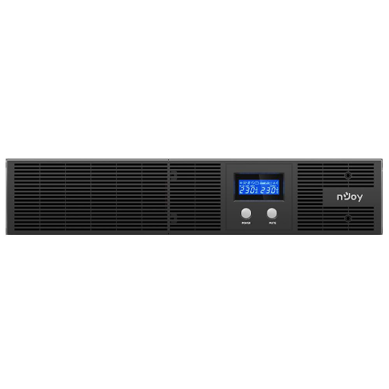 Imagine UPS nJoy Argus 3000, 3000VA/1800W, LCD Display, 8 IEC C13 cu Protectie, Management, Reglaj Automat al Tensiunii, iesire sinusoidala pura, rack 2U