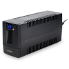 Imagine UPS nJoy Horus Plus 600, 600VA/360W, Afisaj LCD cu ecran tactil, 2 Prize Schuko cu Protectie, Repornire Automata, RJ11 protectie pentru linia de telefon/modem, Posibilitatea de monitorizare si control prin USB, LAN si internet, port de comunicare USB, rata de eficienta pana la 90%