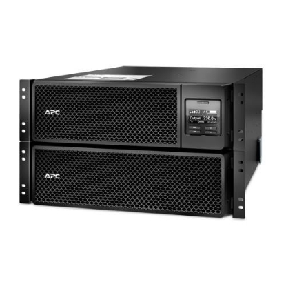 Imagine UPS APC Smart-UPS SRT online dubla-conversie 10kVA / 10kW 6 conectori C13 4 conectori C19 extended runtime rackabil 6U,3 ani garantie echipament si 2 ani garantie baterie