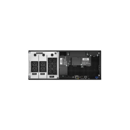 Imagine UPS APC Smart-UPS SRT online dubla-conversie 6000VA / 6000W 6 conectoriC13 4 conectori C19 extended runtime rackabil 4U, baterie APCRBC140,optional extindere garantie cu 1/3 ani (WBEXTWAR1YR- SP-05/WBEXTWAR3YR-SP-05),3 ani garantie echipament si 2 ani garantie baterie