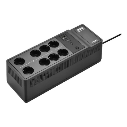 Imagine APC Back-UPS, 1050VA/600W Floor/Wall Mount, 230V, 8x Schuko CEE 7/3 outlets, USB Type A+C Port, User Replaceable Battery,RBC17, 3 ani reparaţii sau înlocuire pentru ţările din Uniunea Europeană