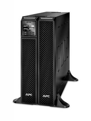 Imagine UPS APC Smart-UPS SRT online dubla-conversie 2200VA / 1980W 8 conectori C13 2 conectori C19 extended runtime, baterie RBC31,3 ani garantie echipament si 2 ani garantie baterie