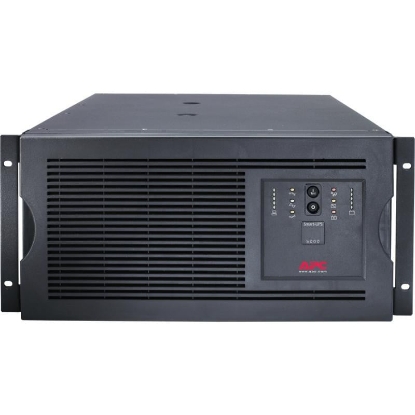 Imagine UPS APC Smart-UPS SUA line-interactive 5000VA / 4000W 8 conectori C13 2conectori C19 rackabil 5U/tower, baterie RBC55, optional exti nderegarantie cu 1/3 ani (WBEXTWAR1YR-SP-05/WBEXTWAR3YR-SP-05)