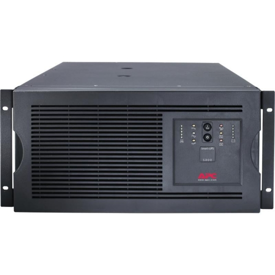 Imagine UPS APC Smart-UPS SUA line-interactive 5000VA / 4000W 8 conectori C13 2conectori C19 rackabil 5U/tower, baterie RBC55, optional exti nderegarantie cu 1/3 ani (WBEXTWAR1YR-SP-05/WBEXTWAR3YR-SP-05)