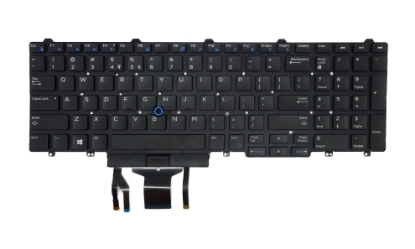Imagine Tastatura Noua Laptop Dell Precision 7520, 7720, M3520, M7520, QWERTY US, iluminata