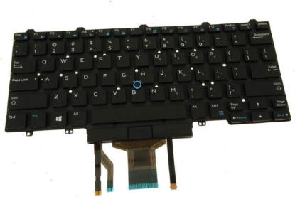 Imagine Tastatura Noua Laptop Dell Latitude 7490, 5490, 5491, 5495, QWERTY US, iluminata