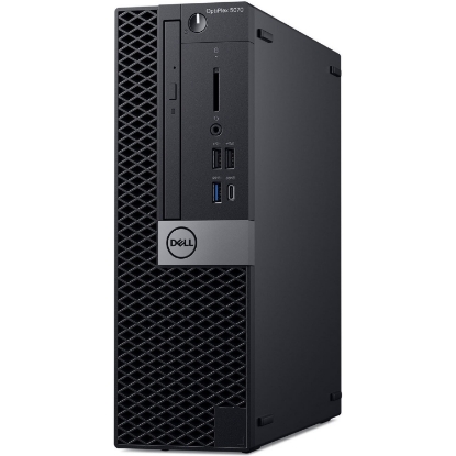 Imagine Calculator Dell OptiPlex 5070, Desktop SFF, Intel Core i5 9500 3.0 GHz up to 4.4 GHz; Fara Memorie Ram; Fara Hard Disk; Windows 10 Pro; 3 Ani Garantie, Ca Nou