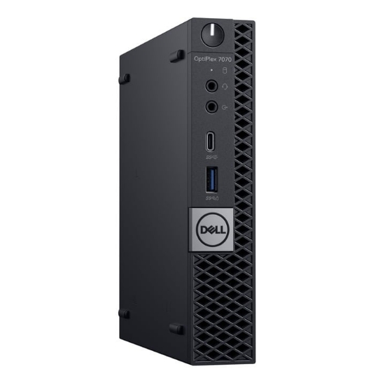 Imagine Calculator Dell OptiPlex 7070, Micro, Intel Core i7 9700 3.0 GHz up to 4.7 GHz; 8 GB DDR4; 2 TB SSD M.2 NVMe NOU; Fara Windows; 3 Ani Garantie, Ca Nou