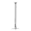 Imagine Suport de tavan telescopic Sopar Tapa White 23060, inaltime reglabila intre 70-120 cm, suporta pana la 12 kg, grad de inclinare de +/- 20° | +/- 10°, rotatie +/- 10°, din otel, alb