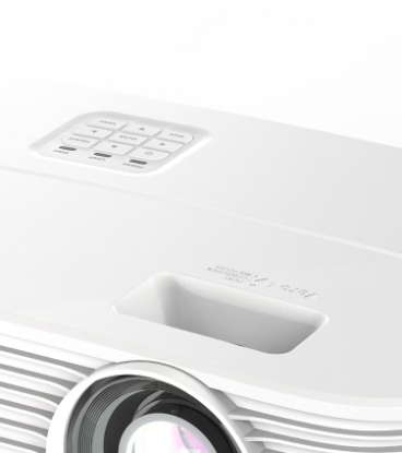 Imagine Videoproiector Acer PD2528ic, FHD 1920 *1080, LED 20.000- 30.000 ore, 3.200 lumeni/ 1920 ANSI lumeni, 50.000:1, DLP 3D Ready & HDMI 3D, 16:9/ 4:3, distanta maxima de proiectie 9.9m, diemnsiune maxima imagine 300'', 360° Projection, 2.6 kg, 29 DB, 2* HDMI, DC out 5V, audio out, RS232, PIN security