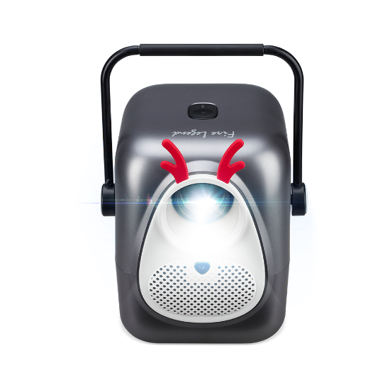 Imagine Videoproiector portabil Fire Legend QF23s, FHD 1920* 1080, Auto Focus, Bluetooth Speaker, LED 6.500 lumeni/ 250 ANSI lumeni, 16:9/ 4:3, 1.000:1, 30.000 ore, HDMI, USB (Type A 2.0), DC Out (5V/1A, USB Type A 2.0), PC audio, boxe 2* 3W, Bluetooth Wireless Audio, 1.23 kg, telecomanda inclusa, Smart