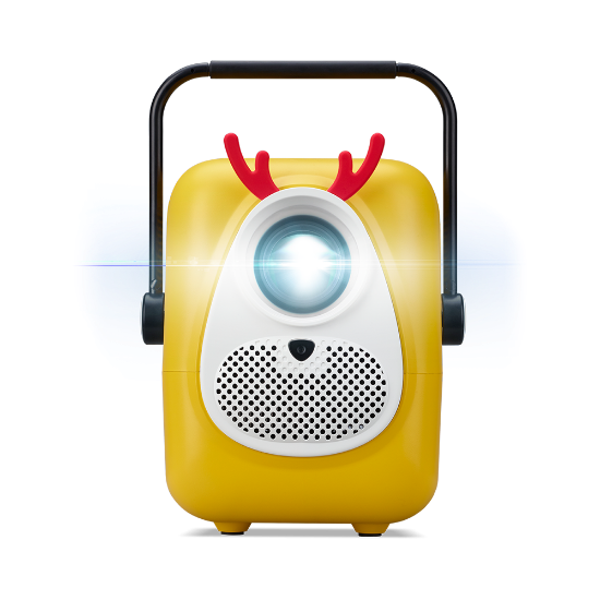 Imagine Videoproiector portabil Fire Legend QF23s, FHD 1920* 1080, Auto Focus, Bluetooth Speaker, LED 6.500 lumeni/ 250 ANSI lumeni, 16:9/ 4:3, 1.000:1, 30.000 ore, HDMI, USB (Type A 2.0), DC Out (5V/1A, USB Type A 2.0), PC audio, boxe 2* 3W, Bluetooth Wireless Audio, 1.23 kg, telecomanda inclusa, Smart