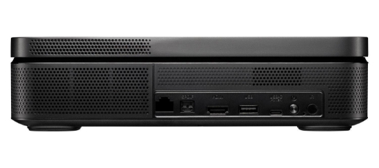 Imagine Videoproiector Optoma Photon Go, FHD 1920*1080, 650- 1200 lumeni, 800:1, 16:9/ 4:3, dimensiune maxima imagine 100'', laser 20.000 ore, distanta ultra scurta de proeictare, maxim 0.4m, HDMI, USB-C power, USB-A power 1A, 1 x S/PDIF, RJ45, WiFi 5GHz / Bluetooth 2 ways, 32- 35dB, IP2X, 24/7, 360 gr