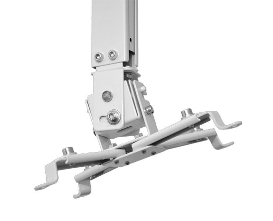 Imagine Suport videoproiector tavan EATV2, alb, reglabil, 43-65 cm
