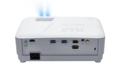 Imagine Videoproiector Viewsonic PA503S, SVGA 800* 600, 3.800 lumeni, 22.000:1, lampa 5.000 ore/ 15.000 ore ecomode, zoom optic 1.1x, dimensiune maxima imagine 300", 27-31 dB, D-sub, HDMI, audio in/ out, boxa 2W, RS232, USB Type Mini B, 2.2 kg, cablu VGA inclus, telecomanda inclusa, QSG, culoare alb
