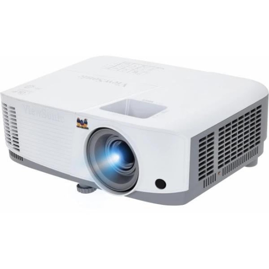 Imagine Videoproiector Viewsonic PA503S, SVGA 800* 600, 3.800 lumeni, 22.000:1, lampa 5.000 ore/ 15.000 ore ecomode, zoom optic 1.1x, dimensiune maxima imagine 300", 27-31 dB, D-sub, HDMI, audio in/ out, boxa 2W, RS232, USB Type Mini B, 2.2 kg, cablu VGA inclus, telecomanda inclusa, QSG, culoare alb