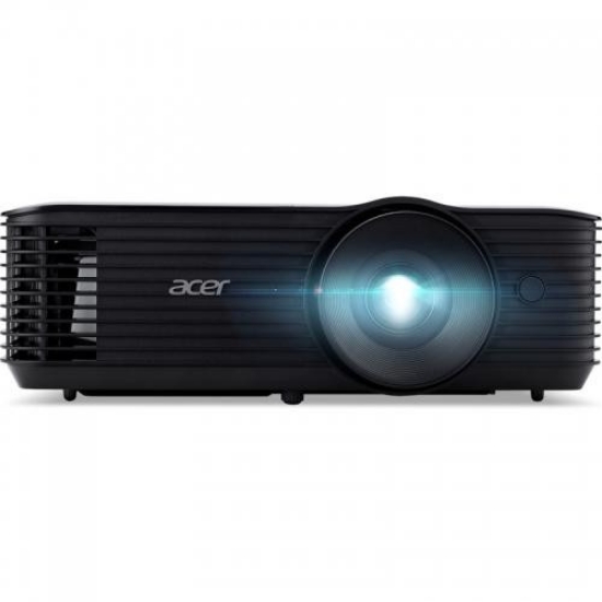 Imagine Videoproiector Acer X129H, XGA 1024* 768, up to WUXGA 1920* 1200, 4.800 lumeni/ 3840 lumeni ecomode, 4:3/ 16:9, 20.000:1, dimensiune maxima imagine 300", distanta maxima de proiectie 11.8 m, boxa 3W, lampa 6.000 ore/ 15.000 ore exteme eco, 27 dB, 2.8 kg, D-sub, HDMI, PC audio in/ out, Composite