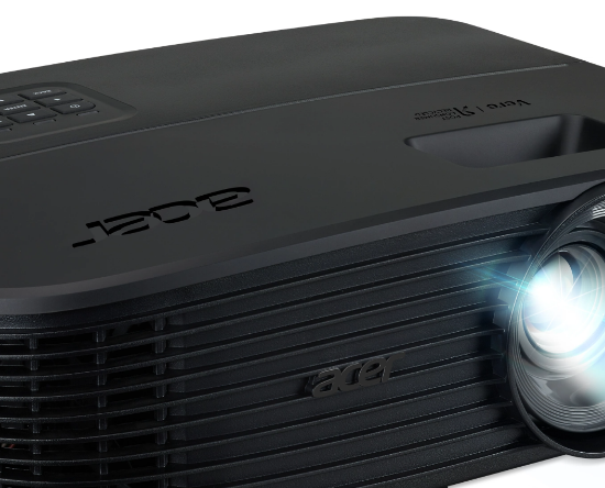 Imagine Videoproiector Acer PD2527i, WUXGA 1920* 1200, 2.700 lumeni, 16:9/ 4:3, 2.000.000:1, dimensiune maxima imagine 300", distanta maxima de proiectie 10 m, RGB LED 20.000- 30.000 ore, 2*HDMI, 2* USB, 2x USB Type-A, audio out, montare pe tavan+ portabil, boxa 10W, Miracast Wi-Fi, EZCast, 2.6 kg, capac