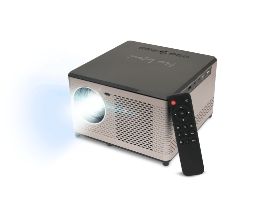 Imagine Videoproiector ACER AOPEN AOPEN QF15a, 10.000 lumeni/ 500 ANSI lumeni, FHD 1920* 1080, up to 4K2K (3,840 x 2,160), 16:9/ 4:3, 1.000:1, Manual Focus, dimensiune maxima imagine 100", distanta maxima de proiectie 3.1 m, boxe 2* 5W, Bluetooth Wireless Audio (V 4.2, BT In/Out), LED 30.000 ore, 37 dB, 2.1