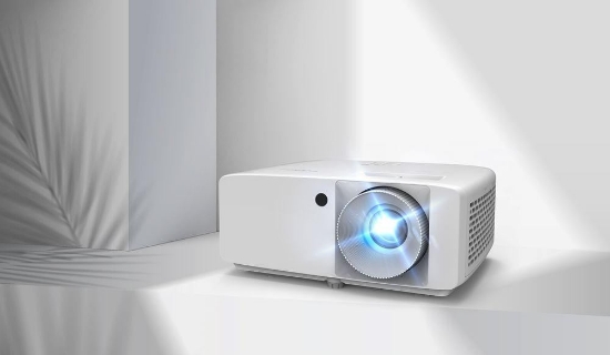 Imagine Videoproiector Optoma ZH420, FHD 1920* 1080, 4.300 lumeni, 300.000:1/ contrast dinamic 2.000.000:1, 16:9/ 4:3/ 16:10, +/-30°, dimensiune maxima imagine 322", laser 30.000 ore, distanta maxima de proiectie 8 m, zoom 1.3, 2* HDMI, Audio 3.5mm, USB-A power 1.5A, RS232, RJ45, 29- 36 dB, Full 3D