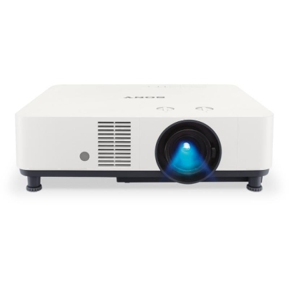 Imagine Videoproiector Sony VPL-PHZ51, 3LCD laser WUXGA 1920* 1200, 16:10, zoom 1.6x, 4K 60P input support, dimensiune maxima imagine 300", 5.800 lumeni, contrast ∞:1, +/-30 degrees correction, Mini D-sub 15 pin, D-sub 9-pin, audio in/ out, 2* HDMI, RJ45, 10BASE-T / 100BASE-TX, Phono jack (Composite), USB