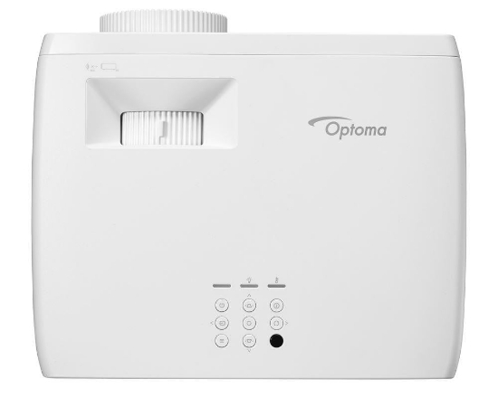 Imagine Videoproiector OPTOMA ZH450, DLP laser 30.000 ore, FHD 1920*1080, 4500 lumeni, 300.000:1, 16:9/ 4:3, dimensiune maxima imagine 322", distanta maxima de proiectie 10 m, zoom 1.6x, 2* HDMI, USB-A power 1.5A, audio out, RS232, RJ45, 29- 31 dB, 3D ready, Security bar, Kensington Lock, protejare cu