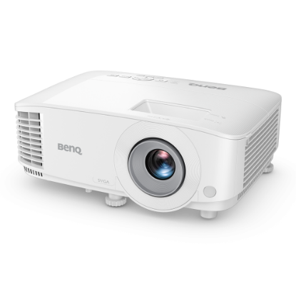 Imagine Proiector BenQ MS560, DLP 3D ready, SVGA 800*600, up to WUXGA 1920*1200, 4000 lumeni, 20.000:1, 4:3 nativ, 16:9/ 16:10 compatibil, lampa 6.000 ore/ 15.000 ore Ecomode, dimensiune maxima imagine 300", 2*D-sub, 2 *HDMI, composite video in, S-video in, audio in/ out, USB type A, USB type mini B, RS232