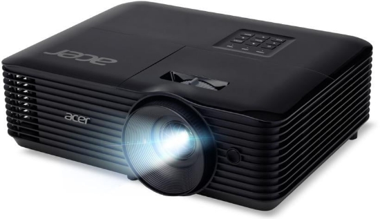 Imagine Proiector ACER X1328WI, DLP 3D ready, 5000 lumeni, WXGA 1280* 800, up to WUXGA 1920x1200, 16:10/ 16:9/ 4:3, 20.000:1, dimensiune maxima imagine 300", distanta maxima de proiectie 12 m, boxa 3W, lampa 6000 ore/ 15.000 ore ExtremeEco, d-sub, HDMI, PC audio in/ out, composite video/ RCA, USB Type A for